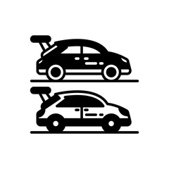 Racing games icon in vector. Illustration