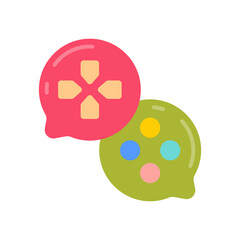 Esports forums icon in vector. Illustration