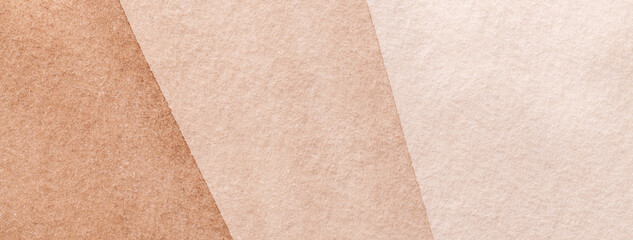 Abstract art background light brown colors with wavy line and gradient. Watercolor painting with beige pattern.