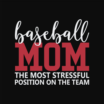 Baseball Mom Svg Cricut Silhouette Cut Files