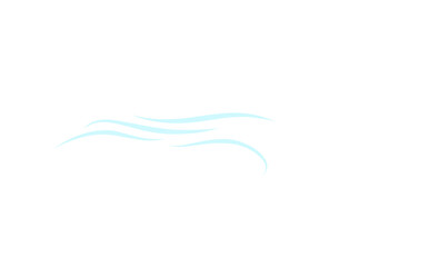 Vector illustration of wind icon 