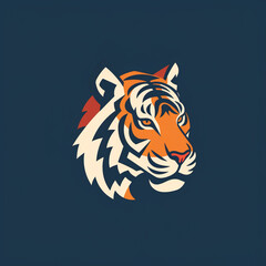 Obraz premium head of tiger