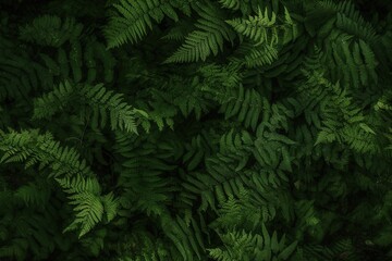 Beautiful forest tree branches seamless pattern. Wild nature background. Abstract woods endless texture. AI generative image.