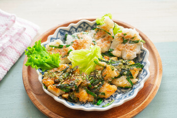 2種類の味の長芋焼き