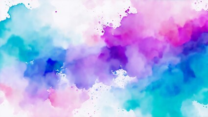 Abstract watercolor paint background, generative ai