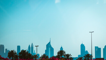 Modern buildings in the city