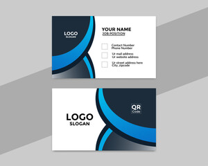 Corporate, creative and modern business card design for personal identity