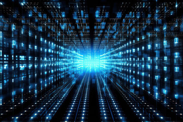 Fototapeta premium Visualizing Blockchain