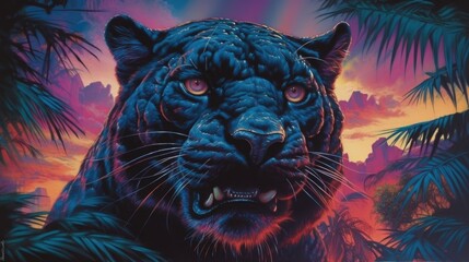 head of a tiger