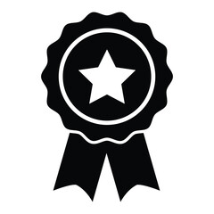 Premium Badge Icon, Medal Vector, Winner Badge, Certification Icon, Best Quality Icon, Best Quality, Number One, Monarchy, Sports and Competition Badge, VIP Symbol Vector Illustration