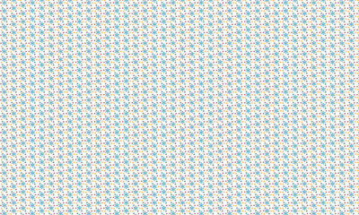 Free vector seamless floral pattern on uniform background. ornament darkcyan, design fabric art, fashion contour.