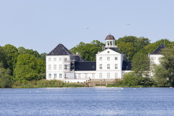 Gråsten Palace (Danish: Gråsten Slot) is located at Gråsten in the Jutland region of southern Denmark. It is best known for being the summer residence of the Danish Royal Family. Denmark