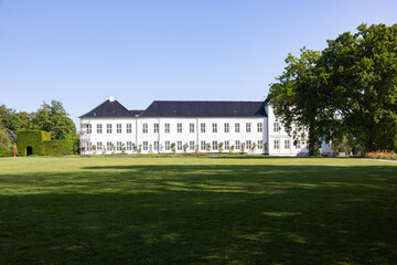 Gråsten Palace (Danish: Gråsten Slot) is located at Gråsten in the Jutland region of southern Denmark. It is best known for being the summer residence of the Danish Royal Family. Denmark