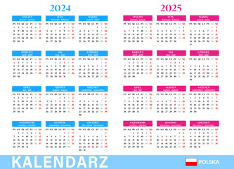 Kalendarz skrócony roczny 2025 - 613960211