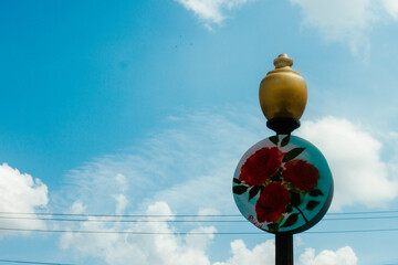 street lamp post