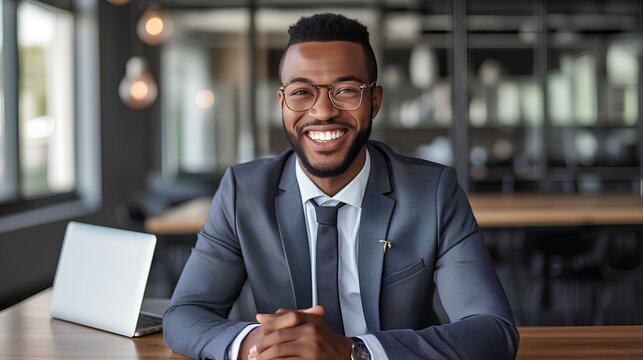 A confident financial advisor providing expert guidance with a reassuring smile, helping clients secure their financial future. generative AI