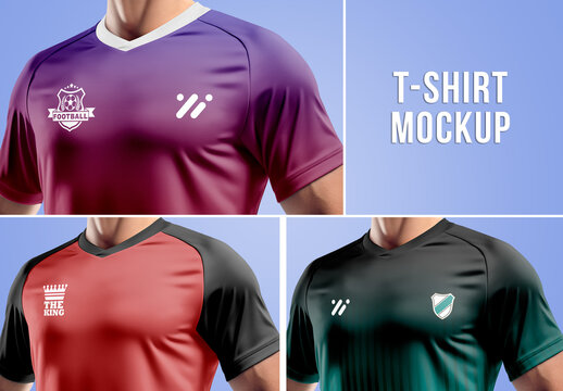 Close-up T-Shirt Mockup