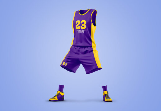Basketball Uniform Mockup