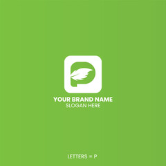 Creative letter logo design for business brands Vector Illustration