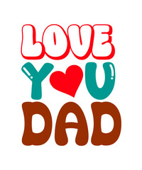 Father's Day Retro SVG design, Dad Retro SVG design, Dad Retro design, Dad SVG design