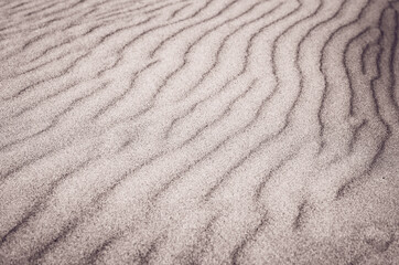 ripples in sand black and white