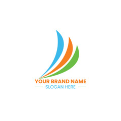 Creative company logo design for business brands Vector Illustration
