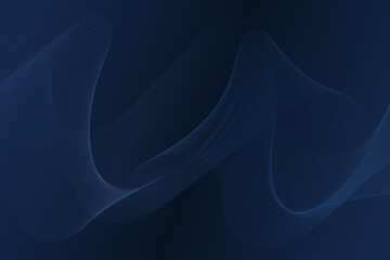 Dark blue Abstract Background. Vector illustration. Presentation with Lines, halftone Gradients