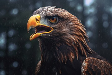 Portrait of a eagle