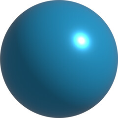 3D metallic abstract shape Ball Geometrical shapes Blue shiny graphic elements Png clipart Great for web design, banners, social media, flyers and posters. 