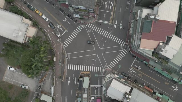 Urban landscape in  Taipei city.
