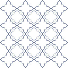 Vector. Seamless mediterranean geometric pattern, ornamental swatches. Talavera template. Portuguese Azulejo. Turkish decoration. Moroccan mosaic. Spanish porcelain. Ceramic dishes, folk ornament.