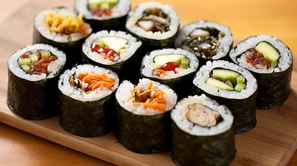 Kimbap: Irresistible Korean Sushi Rolls