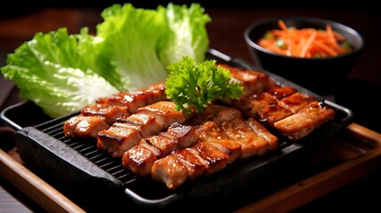 Samgyeopsal: Grilled Pork Belly Delights