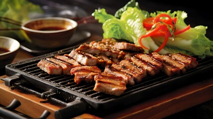 Mouth-Watering Samgyeopsal: Savoring Grilled Pork Belly Delights