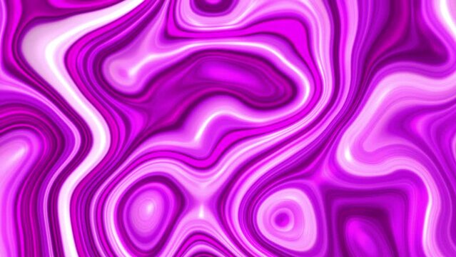 Pink purble liquid paint swirls or abstract shapes create a background