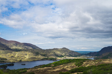 landscape with mountains