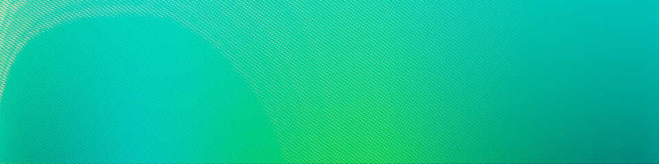 Green abstract plain panorama background, Modern horizontal design suitable for Online web Ads, Posters, Banners, social media, covers, evetns and various design works