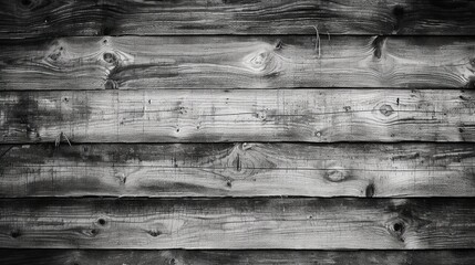 Photo black white wooden planks texture Generative AI