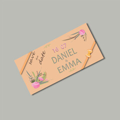 wedding card