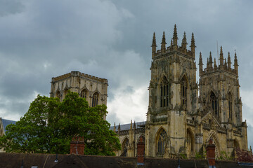 Fototapeta premium Minster Cathedral is a landmark of York, UK.