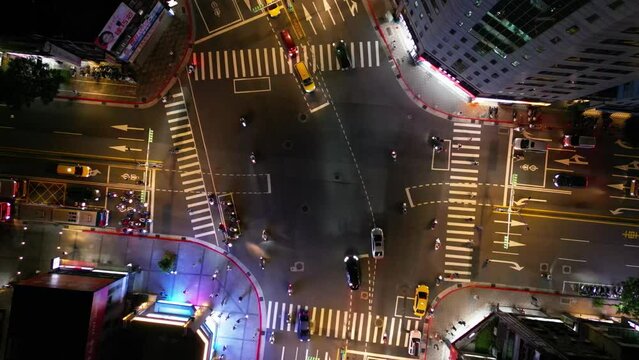 Urban landscape in  Taipei city.