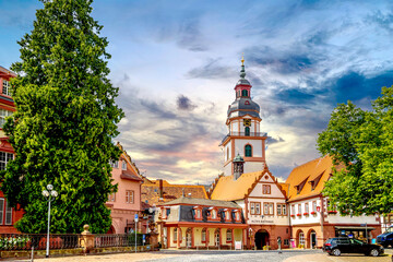 Kirche, Erbach, Odenwald, Deutschland 