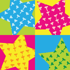 background with stars