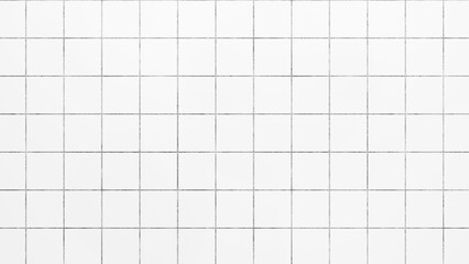 White ceramic tile background, tile floor and wall background for design and presentations, white...