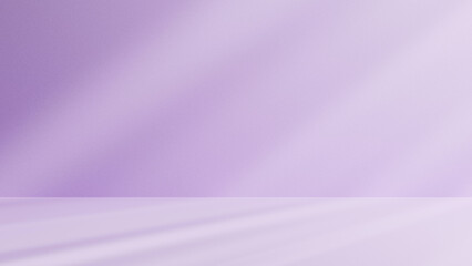 Studio room with empty floor with spotlights, room with sunlight background