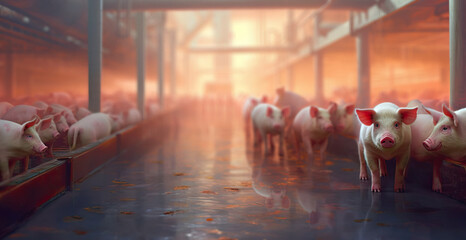 Industrial Pig Farm