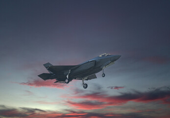 Lockheed Martin F-35 fighter jet at Air Defender, Germany