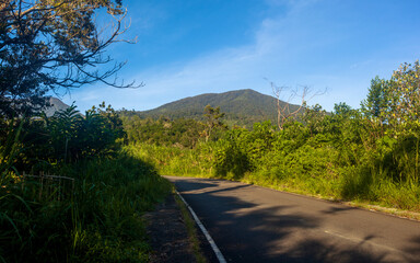 road in the countryside