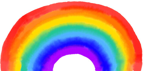 Obraz premium Rainbow cartoon