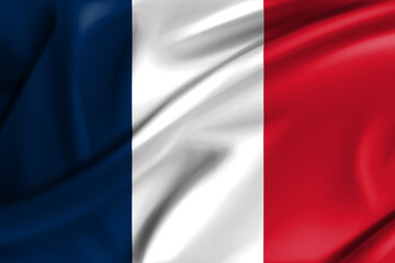 Flag of France 3D Model